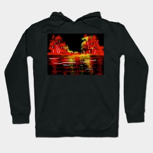 Autumn Trees Reflections Hoodie